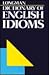Longman Dictionary of English Idioms by Laurence Urdang
