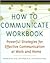 How To Communicate Workbook...