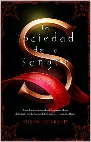 Portada de La sociedad de la sangre, de Susan Hubbard