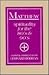 Matthew: Spirituality for t...