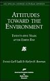 Attitudes Toward the Environment: Twenty-Five Years After Earth Day (Aei Studies in Public Policy Ser.)