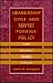 Leadership Style and Soviet Foreign Policy: Stalin, Khrushchev, Brezhnev, Gorbachev (Perspectives on Security)