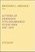 Letters of Hermann Von Helmholtz to His Wife, 1847-1859
