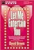 Let Me Entertain You (Hollywood Classics)