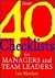 40 Checklists for Managers ...