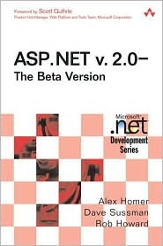 Asp.Net V.2.0: The Beta Version (Microsoft .Net Development Series)