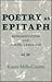 Poetry As Epitaph: Representation and Poetic Language