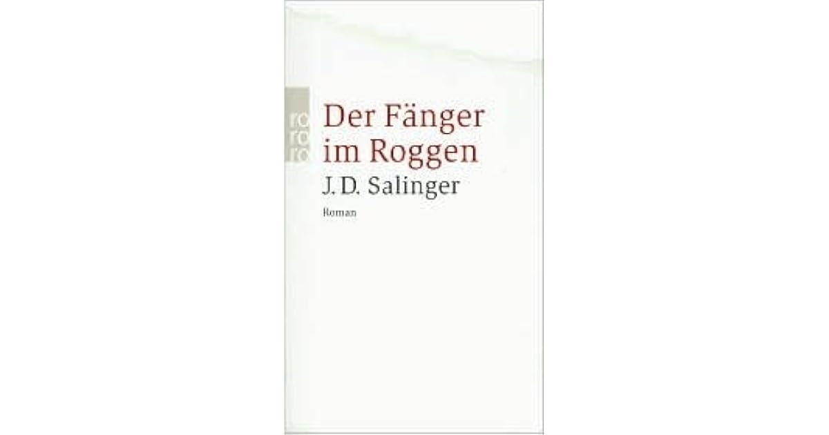 Der Fänger Im Roggen Hörbuch Download Kostenlos www.goodreads.com