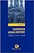 European Legal History by O.F. Robinson