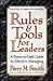 Rules and Tools for Leaders