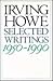 Selected Writings: 1950-1990
