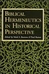 Biblical Hermeneutics in Historical Perspective: Studies in Honor of Karlfried Froehlich on His Sixtieth Birthday
