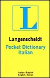 Langenscheidt's Pocket Dictionary Italian