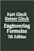 Engineering Formulas 7th Edition