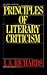 Principles of Literary Criticism by Ivor A. Richards Principles of Literary Criticism by Ivor A. Richards