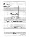 Intangibles of Musical Performance: The Creative Director