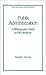 Public Administration by Howard E. McCurdy