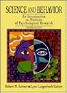 Science and Behavior: An Introduction to Methods of Psychological Research Science and Behavior: An Introduction to Methods of Psychological Research