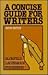 Concise Guide for Writers