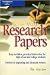 How to Write Research Papers
