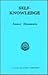Self Knowledge by Sivananda Saraswati