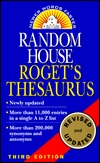 Random House Roget's Thesaurus (Mass Market Paperback)