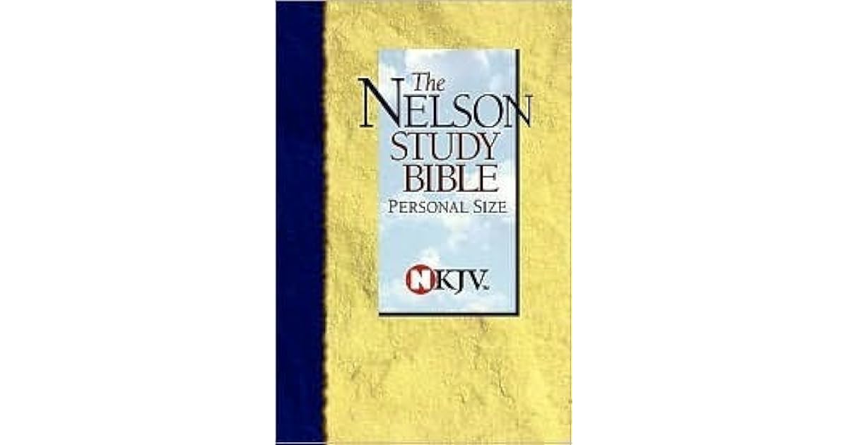 The Nelson Study Bible Personal Size NKJV by Anonymous