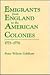 Emigrants from England to the American Colonies, 1773-1776 by Peter Wilson Coldham