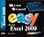 Easy Microsoft Excel 2000