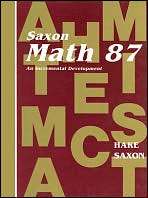 Saxon Math 87: An Incremental Development (Hardcover)