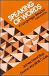 Speaking of Words: A Language Reader
