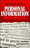 Personal Information: Privacy and the Law Personal Information: Privacy and the Law