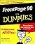 FrontPage 98 For Dummies
