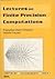 Lectures on Finite Precisio...