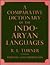 A Comparative Dictionary of the Indo-Aryan Languages IV: Volume 4: Addenda and Corrigenda