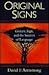 Original Signs: Gesture, Si...