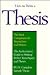 How to Write a Thesis: A Guide to the Research Paper