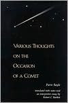 Various Thoughts on Occasion of a Comet (Hardcover)
