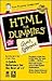 Html for Dummies Quick Reference by Deborah S. Ray