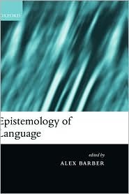 Epistemology of Language (Hardcover)