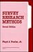 Survey Research Methods (Applied Social Research Methods)