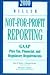 Miller Not-For-Profit Reporting: Gaap : Tax, Financial, and Regulatory Requirements
