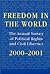 Freedom in the World, 2000-2001: The Annual Survey of Political Rights and Civil Liberties