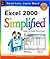 Microsoft Excel 2000 Simplified (Idg's 3-D Visual)