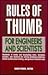 Rules of Thumb for Engineers and Scientists
