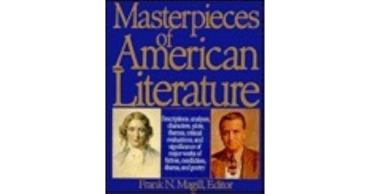 Masterpieces of American Literature by Frank N. Magill