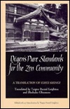 Dogen's Pure Standards for the Zen Community: A Translation of the Eihei Shingi (Suny Series in Buddhist Studies)