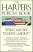 The Harper's Forum Book by Jack Hitt