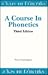 A Course in Phonetics