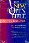 The New Open Bible, New King James Version, Study Edition
